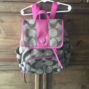 Authentic Coach Backpack