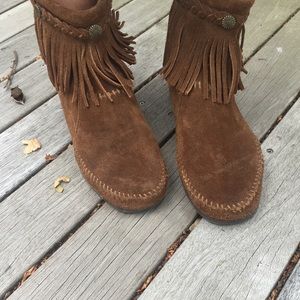 Minnetonka booties