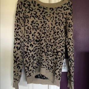 Cheetah Sweater