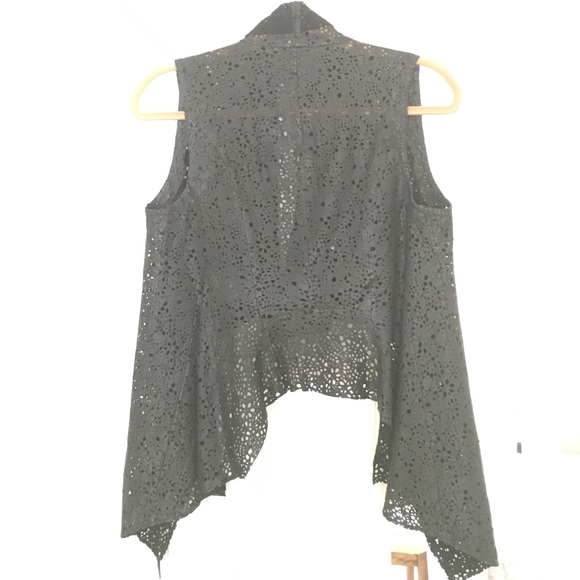 ALLSAINTS leather vest!!!!!!! Soooo gorgeous!!!! - Picture 4 of 4