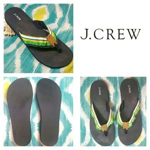 🏝🍹Reduced! J Crew Thong Flip Flops🍹🏝