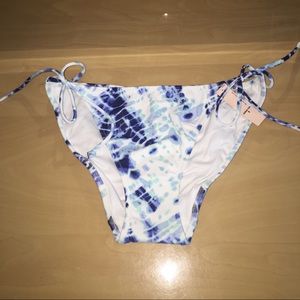 NEW VS Blue Tie Dye "Teeny Bikini"