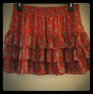 Forever 21 ruffly skirt