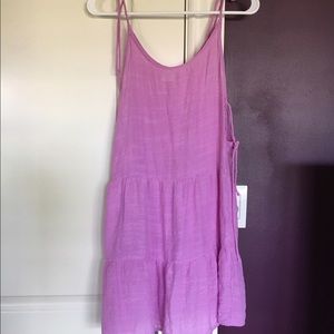 Neon Purple Beach Cover Up