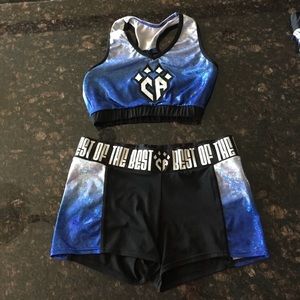 Cheer Athletics Sports Bra& Spandex