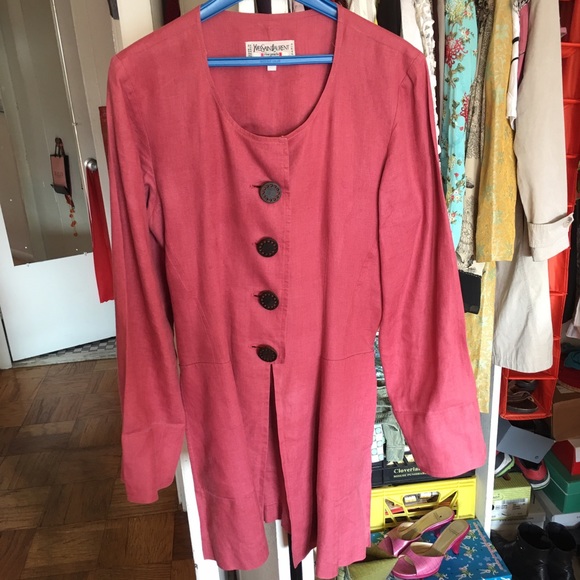 Yves Saint Laurent Linen Jacket