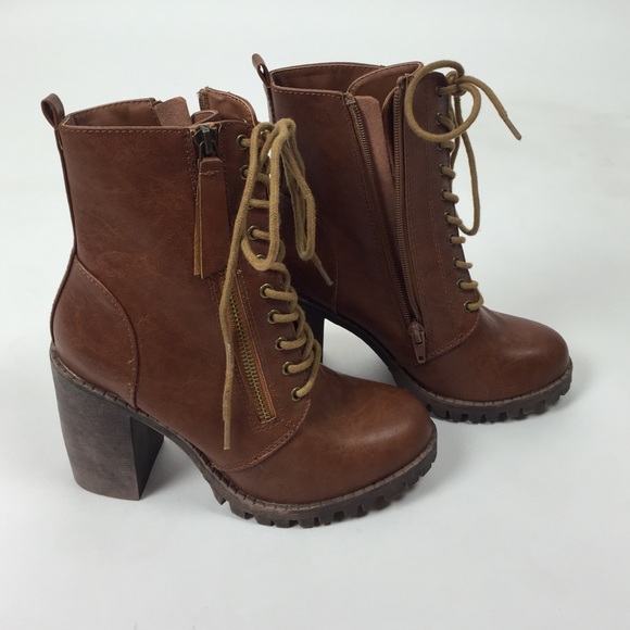 Combat boot wedges👢 - Picture 2 of 4