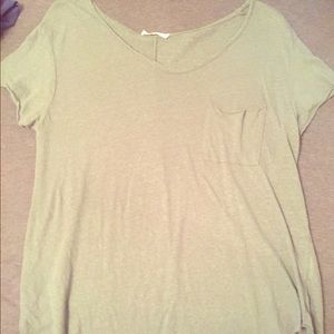 Olive green woman's one size fits all top