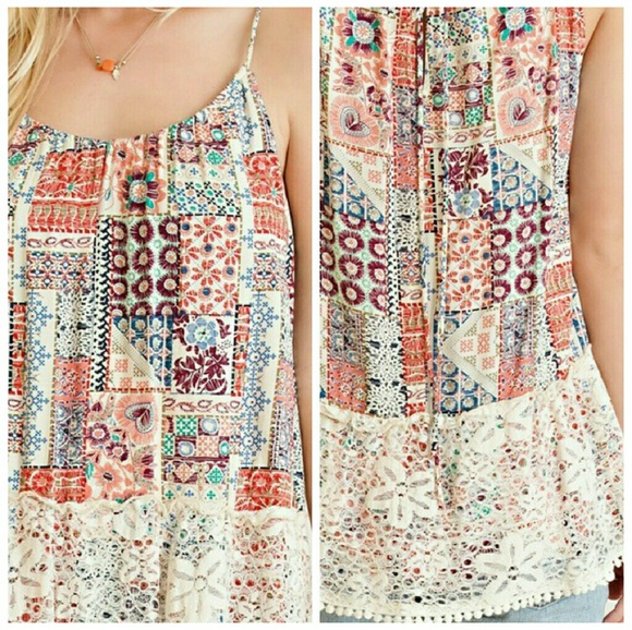 Multi Print Tank Top - Picture 3 of 3