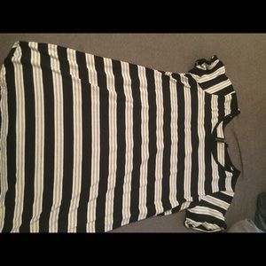 Striped T-shirt dress