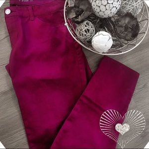 Fuchsia Skinny Jeans 🔥