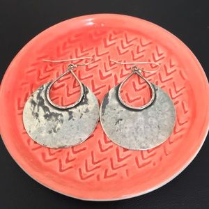 Silpada Hammered Dangle Earrings