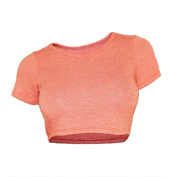 Women's plain crop top - Picture 3 of 4