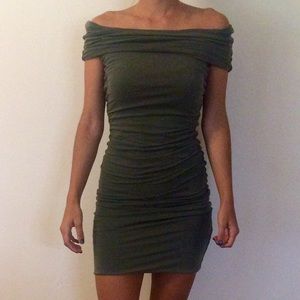 James Perse Off Shoulder Dress