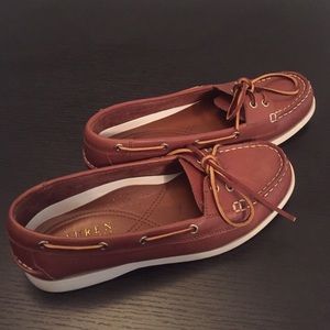 Ralph Lauren Boat Shoes - All Leather