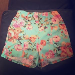 Summer high waisted shorts