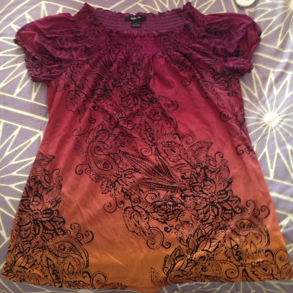 Summery Style & Co Top