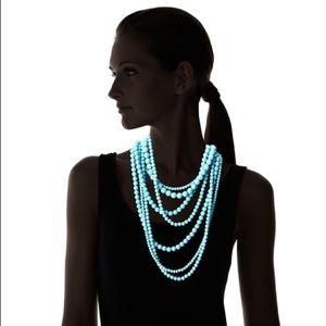 Turquoise multi layer necklace