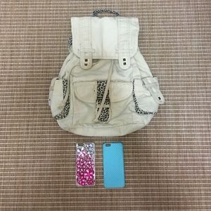 Backpack with iPhone 6/6s cases Bundle