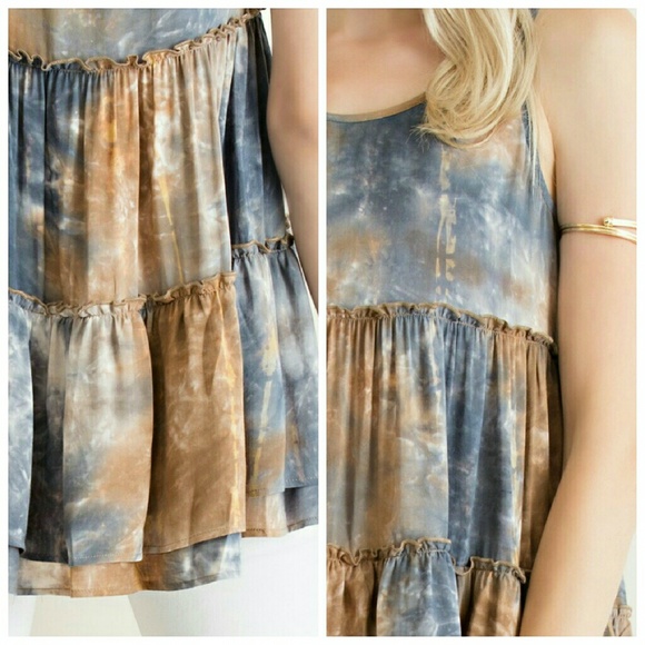 Blowout Sale Tie-dye Top - Picture 3 of 3