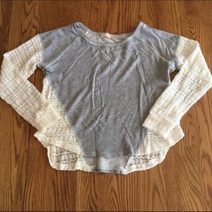 Knit pullover sweater