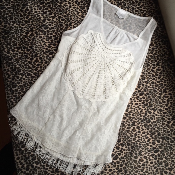 Tops - Lace Tank Top