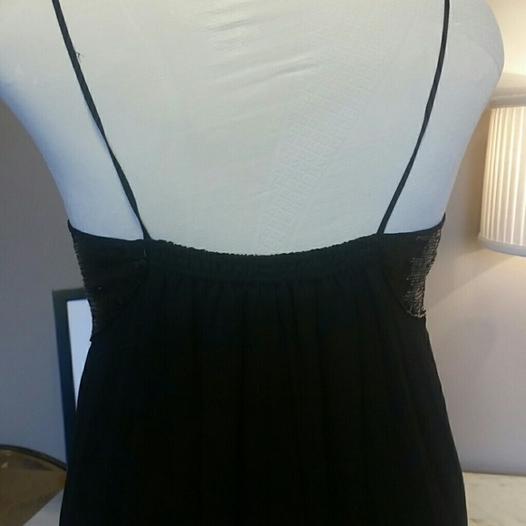 Max Studio MSSP little black sequin dress - Picture 3 of 4