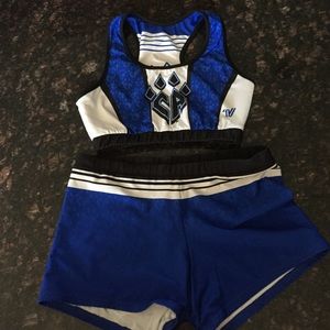 Cheer Athletics Sports bra and spandex