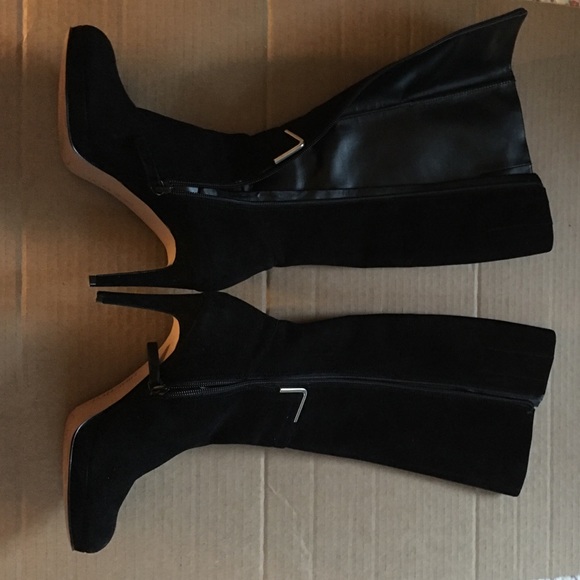 Women Nine West tall booties