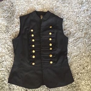 Black vest