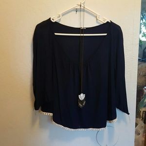 Boho crop top