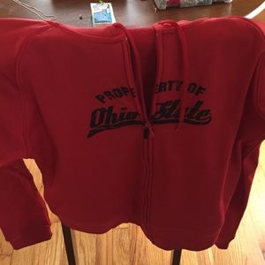Ohio State hoodie. Soffe brand size Lg. 100% poly