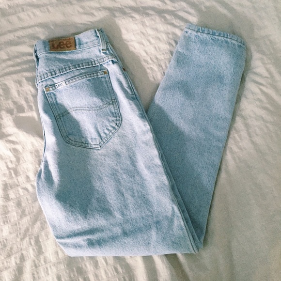 Vintage Lee High Waist Mom Jeans