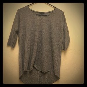 Topshop Gray Shirt