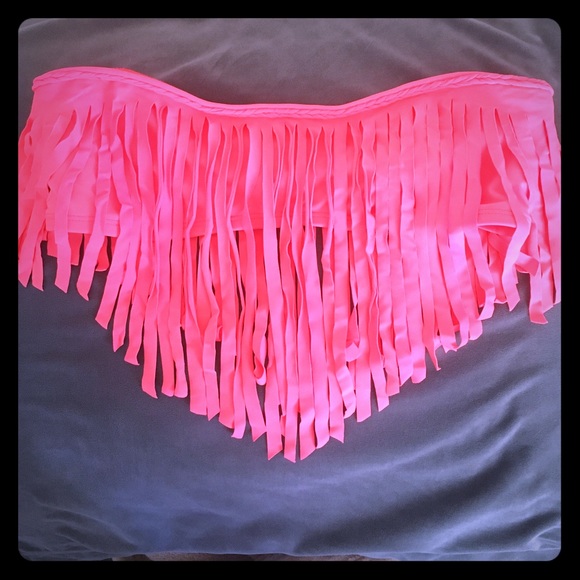 New fringe bathing suit top