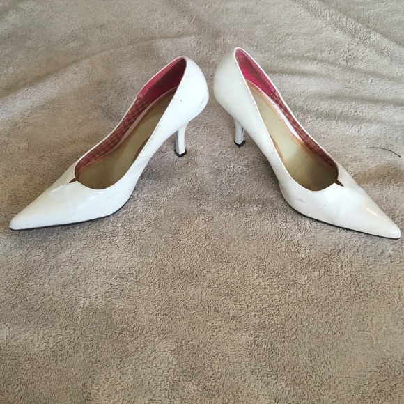 White Charlotte Russe Pumps