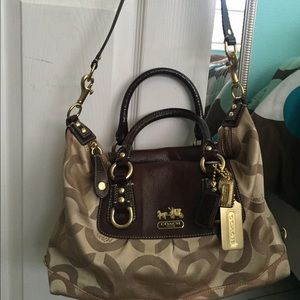 Authentic coach purse