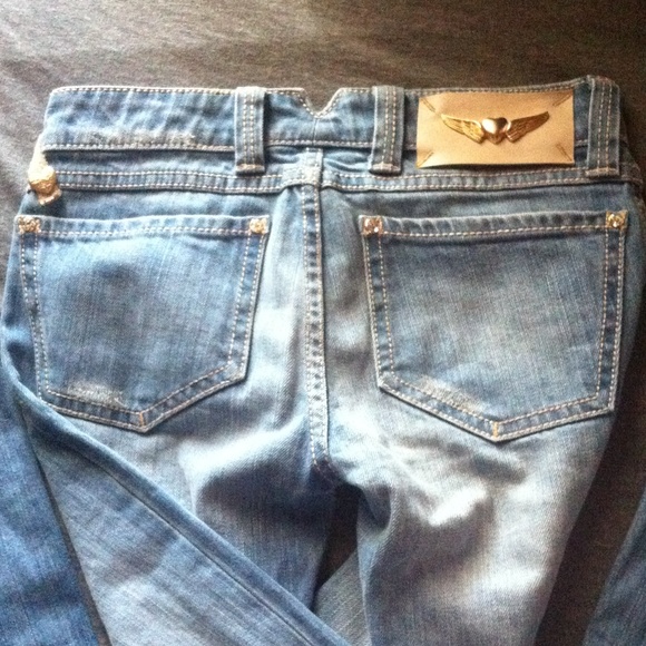 TWISTED HEART JEANS - Picture 3 of 4