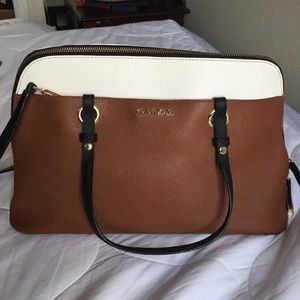 Leather Calvin Klein Bag