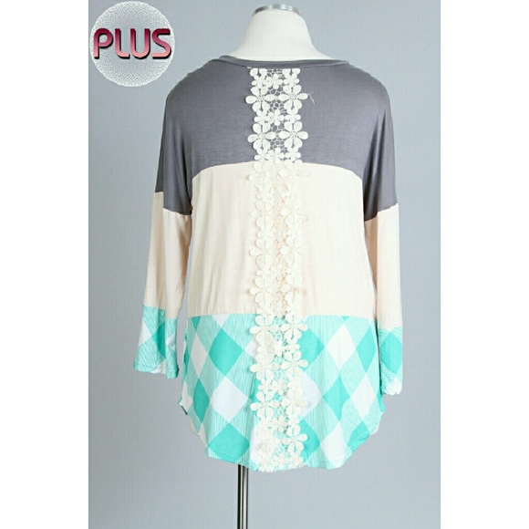 Knit Top With Crochet