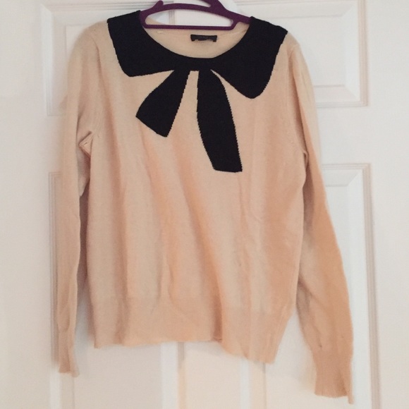 J Crew Bow Sweater