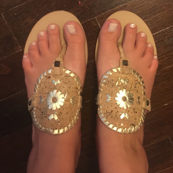 Jack Rogers Cork Sandals