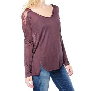 New free people long sleeve top