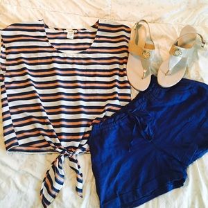 Timing Women Crop top with tie up front