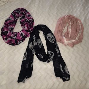 3 Scarves Bundle
