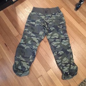 Camo cargo pants