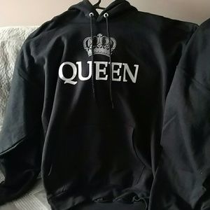 Couple's Queen and King hoodies