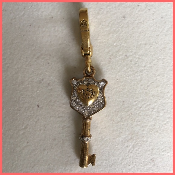 Juicy Couture Locket Key Charm
