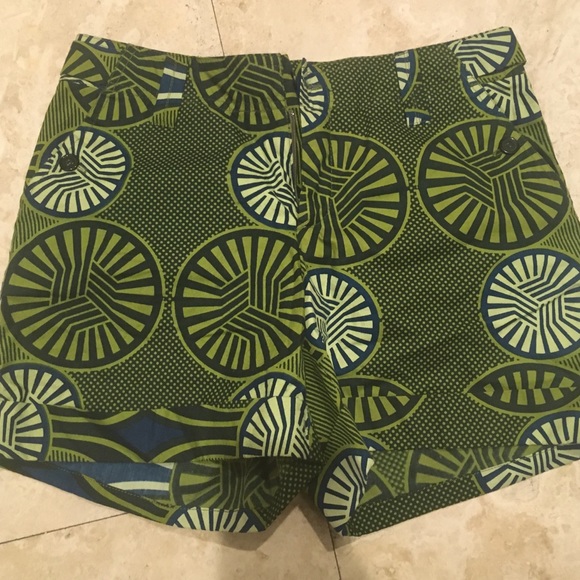 Green shorts