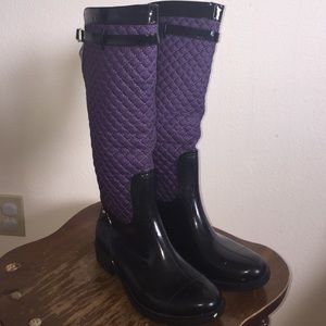 Lollipop rain boots